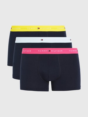 Tommy Hilfiger 3p Wb Trunk Erkek Boxer