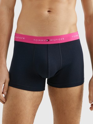 Tommy Hilfiger 3p Wb Trunk Erkek Boxer