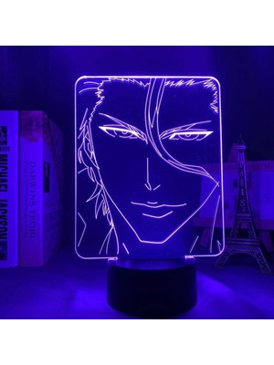 Jingyi Anime Bleekmiddel Sosuke Aizen Lambası Cool 3D Illusi (Yurt Dışından)