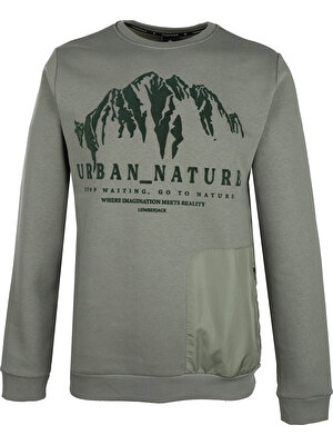 Lumberjack M-CG556 Nature Erkek Sweatshirt 100002636 100002636013