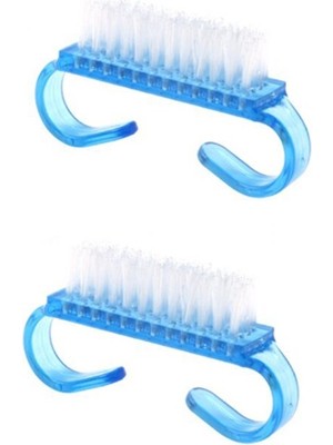 Croc 4101 Mini Tırnak Fırçası 2li - Mavi