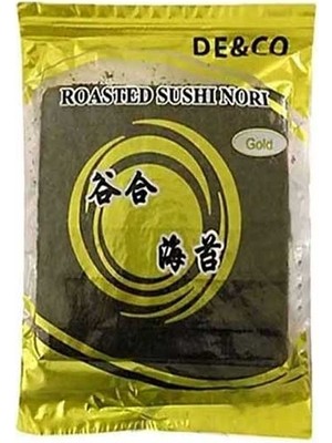Deco Sushi Nori Gold Yaprak Yosun 50 Yaprak 140 gr