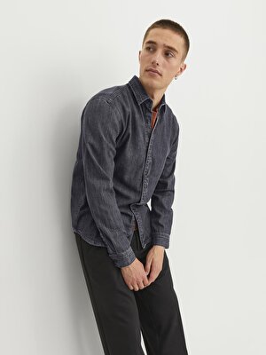 Jack & Jones Rahat Kesim Denim Gömlek - Henry