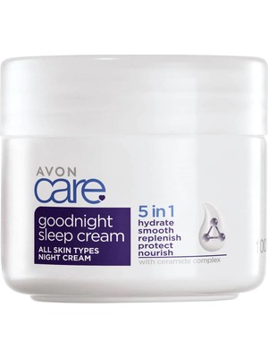 Avon Care Yoğun Nemlendirme Sağlayan 5’i 1 Arada Gece Kremi  100 Ml.