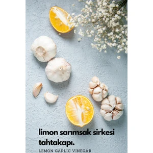 Limon Sarımsak Sirkesi 500 Mililitre