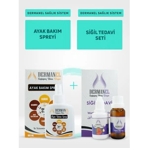 Ayak Bakım Spreyi+Dermanel Siğil Tedavi Seti