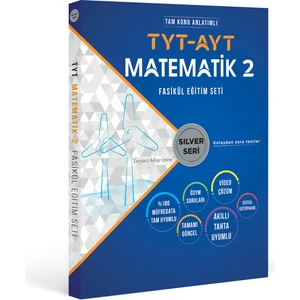 Tandem Yayınları Silver Seri Tam Konu Anlatımlı TYT-AYT Matematik-2 Fasikül Eğitim Seti