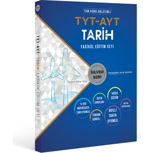 Tandem Yayınları Silver Seri Tam Konu Anlatımlı TYT-AYT Tarih Fasikül Eğitim Seti