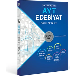 Tandem Yayınları Silver Seri Tam Konu Anlatımlı AYT Edebiyat Fasikül Eğitim Seti