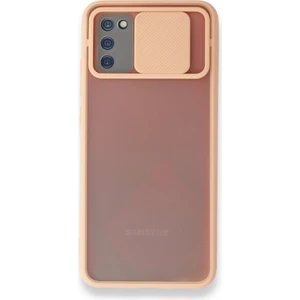 Samsung Galaxy A02S Kılıf Palm Kamera Koruma Kapaklı Silikon