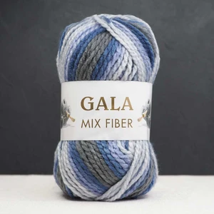 Gala Mix Fiber Joyfull - Mavi Gri Ebruli J72