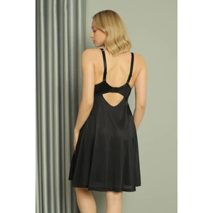 Nbb Siyah Dantelli Toparlayıcı Sütyenli Kombinazon