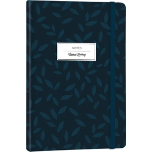 Victoria's Journals Venzi Art Sert Kapak Vegan Deri 192 Sayfa A6 80GR. Çizgili Defter