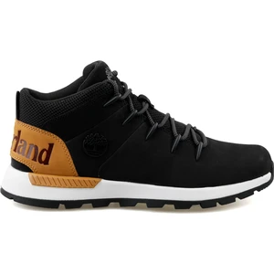 Mid Lace Up Sneaker Erkek Trekking Bot ve Ayakkabısı TB0A24AB0151 Siyah