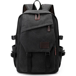 Haowubaıhuo Rahat Büyük Kapasiteli Sırt Çantası Açık Erkek Seyahat Çantası Moda Retro Keten Sırt Çantası Erkekler (Yurt Dışından)