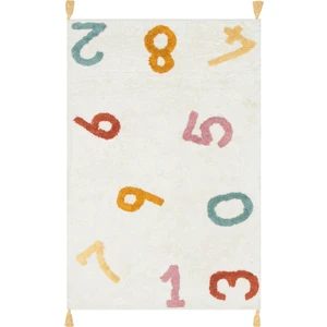 Eko Halı Cotton Bone CBN02  Multy Xw Yıkanabilir Kaymaz Tabanlı Naturalpamuk Çocuk Halısı