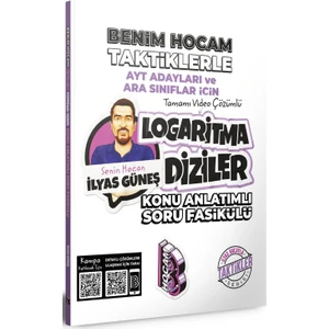 Benim Hocam Yayınları 2024 AYT Adayları ve Ara Sınıflar Için Taktiklerle Logaritma Diziler Konu Anlatımlı Soru Bankası Fasikülü
