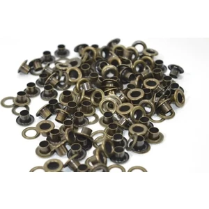 3 No Sac Pullu Antik Kuşgözü Kapsülü 1000 Takım (Bronz Renk)