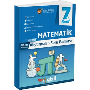 Gizli Yayınları Matematik 7.Sınıf  Konu Anlatımlı Soru Bankası