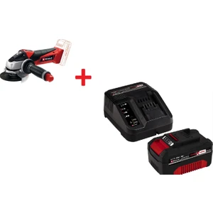 TE-AG 18/115 Li, Akülü Avuç Taşlama Seti (4 Ah starter kit dahildir)
