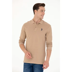 U.S. Polo Assn. Erkek Camel Sweatshirt 50269403-VR015