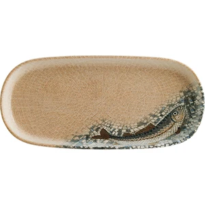 Bonna Experience Fish Hygge 21CM 2’li Oval Tabak Seti