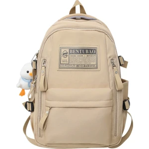 Yeni Stil Üniversite Öğrencileri Basit Seyahat Bilgisayar Sırt Çantası Lise Ortaokul Öğrencileri Büyük Kapasiteli Okul Çantası (Yurt Dışından)