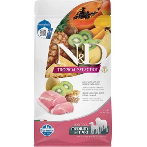 Nd Tropical Selection Düşük Tahıllı Domuz Etli ve Tropikal Meyveli Orta ve Büyük Irk Yetişkin Köpek Maması 2kg