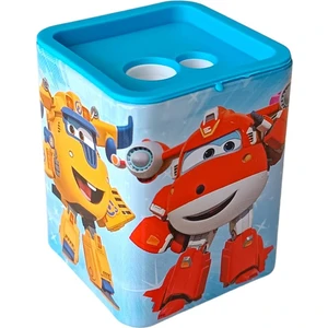 Harika Kanatlar Lisanslı Çift Bıçaklı Atık Hazneli Metal Kalemtraş