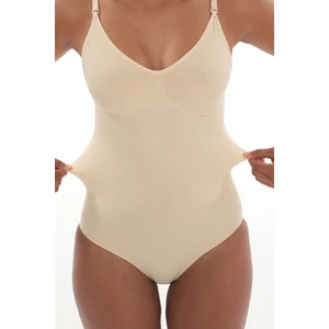 King Bee Inceltici Toparlayıcı Dikişsiz Zıbın Alttan Bağlamalı Ayarlanabilir Askılı Seamless Kadın Korse