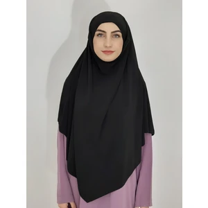Erasra Class Erasra Classhazır Sufle Baglamalı Pratık Esarp Khimar Siyah Renk