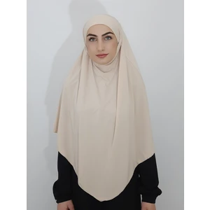 Erasra Class Hazır Sufle Baglamalı Pratık Esarp Khimar Ten Renk