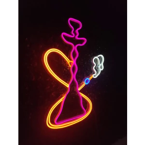 Nargile LED Işıklı Tablo