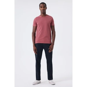 Lee Cooper Polıte 1  Erkek Polo Yaka T-Shırt Gül Kurusu