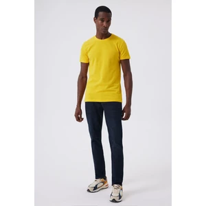 Lee Cooper Twıngos 6 Erkek Pike O Yaka T-Shırt Sarı