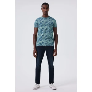 Lee Cooper Joseph 1  Erkek Polo Yaka Pike T-Shırt Petrol