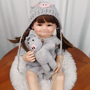 Reborn Bebek Refakatçi Kız Oyuncak Bebek Giydir (Yurt Dışından)