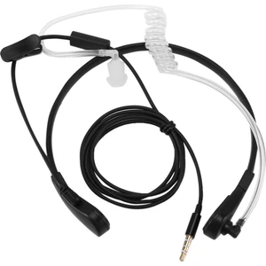1pin 3.5mm Boğaz Mikrofon Mikrofon Gizli Akustik Tüp Kulaklık Kulaklık //lg/blackberry/motoro Akıllı Telefon Kulaklık (Yurt Dışından)