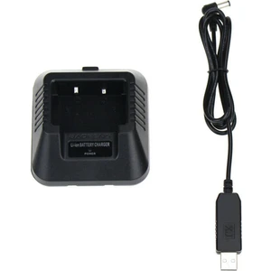 Uv-5r Uv-5re -5r Iki Yönlü Telsiz Için Walkie Talkie Pil Şarj Cihazı USB Şarj Kablosu Değiştirme (Yurt Dışından)