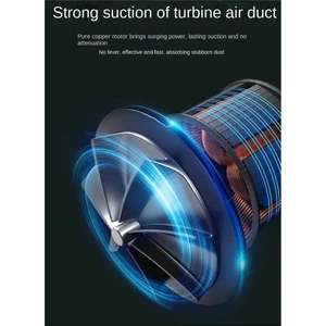 95000PA Araba Elektrikli Süpürge 3'ü 1 Arada Kablosuz Elektrikli Süpürge Islak ve Kuru Çift Güçlü Emiş Temizleme Makinesi Yeşil (Yurt Dışından)