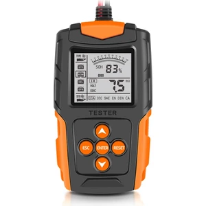 12V 24V Taşınabilir Profesyonel Araç Akü Test Cihazı Motosiklet Dijital Akü Analizörü Kurşun-Asit Akü Testi Için (Yurt Dışından)
