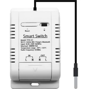 Tuya Akıllı Sıcaklık Anahtarı 16A 3000W Enerji Tüketimi Izleme ile RF433 Alexa Için Akıllı Termostat (Yurt Dışından)