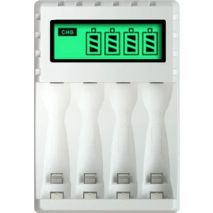 Aa/aaa Nicd Nimh Şarj Edilebilir Piller Için 4 Yuvalı Akıllı Akıllı LCD Ekran Pil Şarj Cihazı Nimh Aa Şarj Cihazı (Yurt Dışından)