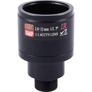 Hd Cctv Lens 3.0mp M12 2.8-12MM Değişken Odaklı Cctv Ir Hd Lens, F1.4, Manuel Odak Yakınlaştırma (Yurt Dışından)