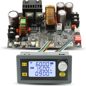 900W Dc Cnc Antihipertansif Boost Dönüştürücü 6-70V Ayarlanabilir Güç Kaynağı Girişi Sabit Voltaj Solar Şarj Modülü (Yurt Dışından)