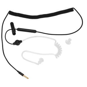 Tek Taraflı Kulaklık Kulak Içi Stereo Mono Kulaklık Kulaklık Gürültü Yalıtımlı Kulaklıklar Mic ile Yay Bobin Takviyeli Kablo (Yurt Dışından)