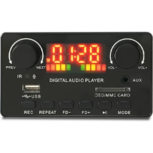 Bluetooth Güç Amplifikatörü Kurulu 2X40 W Araç Ses Mp3 Dekoder Stereo Müzik Amplifikatör Bluetooth Modülü (Yurt Dışından)