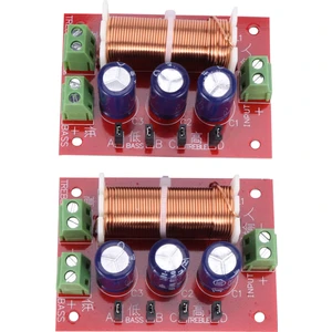 2 Adet 400 W Hoparlör Crossover 2 Yollu Ses Ayarı Tweeter Bas Hoparlörler Filtre Frekans Bölücü 2-16OHM (Yurt Dışından)