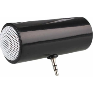 3.5mm Jack Stereo Mini Hoparlör Taşınabilir Mp3 Müzik Çalar Hoparlör Amplifikatör Hoparlör Cep Telefonu Tablet Pc Için-Siyah (Yurt Dışından)