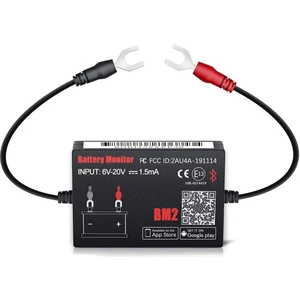 Bluetooth Bm2 12 V Pil Monitörü Araç Akü Analizörü Android Ios Telefon Için Test Pil Teşhis Aracı (Yurt Dışından)